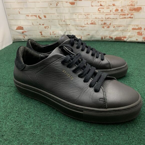 Axel Arigato Clean 90 Womens Triple Black Casual Shoes Size US 7.5/38 Portugal - Picture 1 of 13